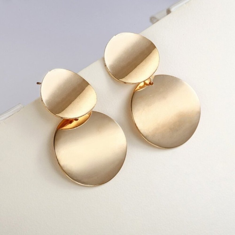 Earrings Women Circle Bohemian Hoop Drop Cute Trendy Jewelry Hot - Picture 1 of 5